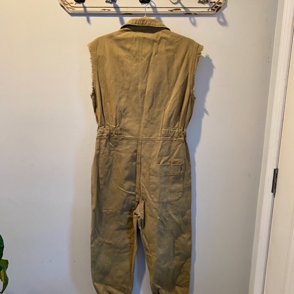 NWT Free People x One Teaspoon Aviator Camp Jumpsuit - Picture 8 of 10